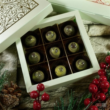 Корпусная конфета с начинкой "Спелый манго" - фото 71358