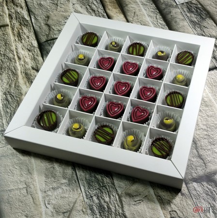 Набор шоколадных конфет "Ты даришь мне крылья" - фото 71431