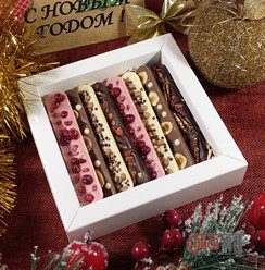 Набор мини плиток ассорти &quot;Классика&quot; 8шт (коробка 14х14см)