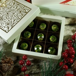 Корпусная конфета с начинкой &quot;Чай зеленый матча&quot;