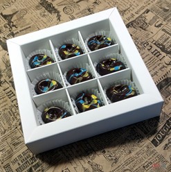 Корпусная конфета с начинкой &quot;Клубничная сказка&quot;