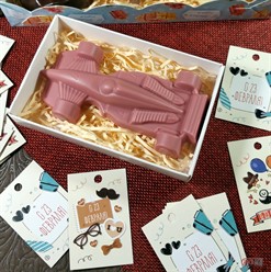 Шоколадная гоночная тачка (из любого шоколада)